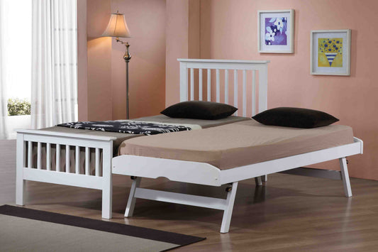 Portland Wooden Guest Bed - White