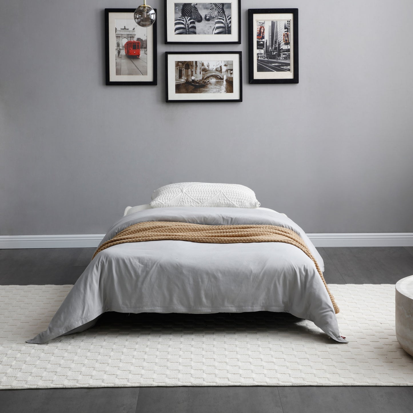 Limelight Remi Cream Fabric Sofa Bed 4