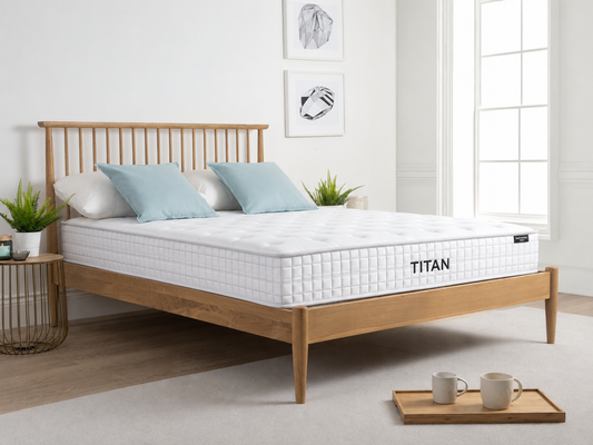 Scandi Frame & Titan 800 Mattress