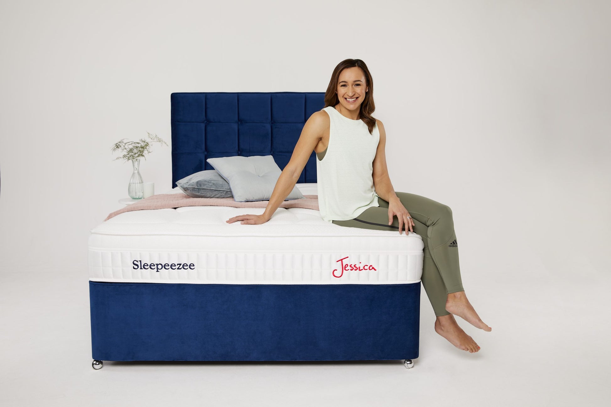 Sleepeezee Jessica Support Mattress - Superking Zip & Link 4