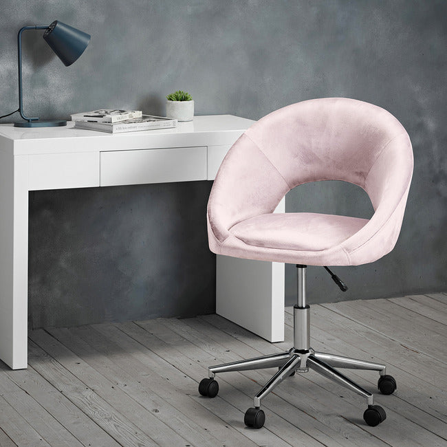 Luminosa Living Sheridan Home Office Chair - Pink 2