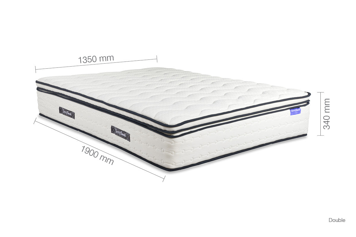 Sleepsoul Space 2000 Mattress- Double dimensions