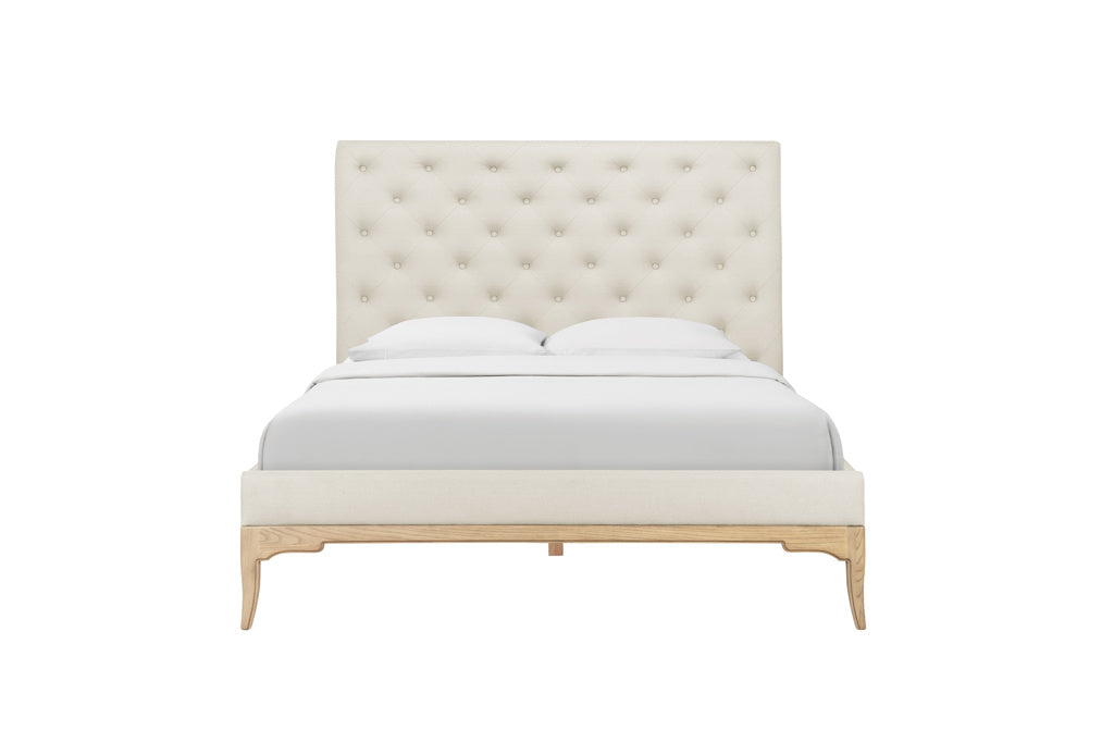 Willis & Gambier Toulon Cream Wooden Bed Frame Front View