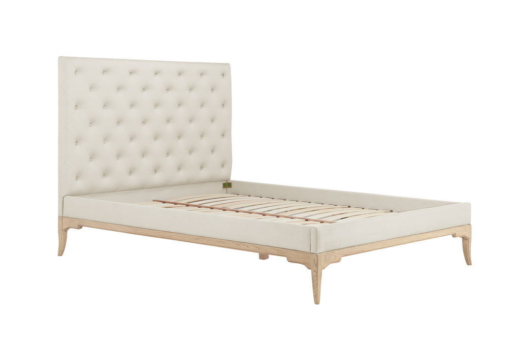 Willis & Gambier Toulon Cream Wooden Bed Frame Without Mattress