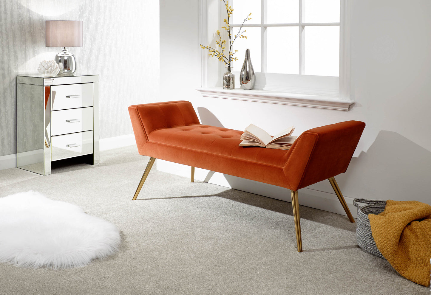 GFW Turin Window Seat - Russet