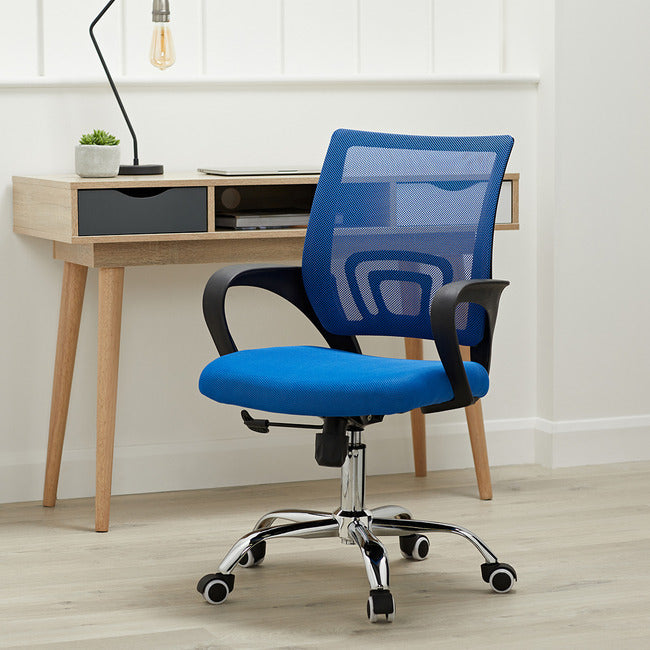 Luminosa Living Taylor Home Office Chair - Blue 3