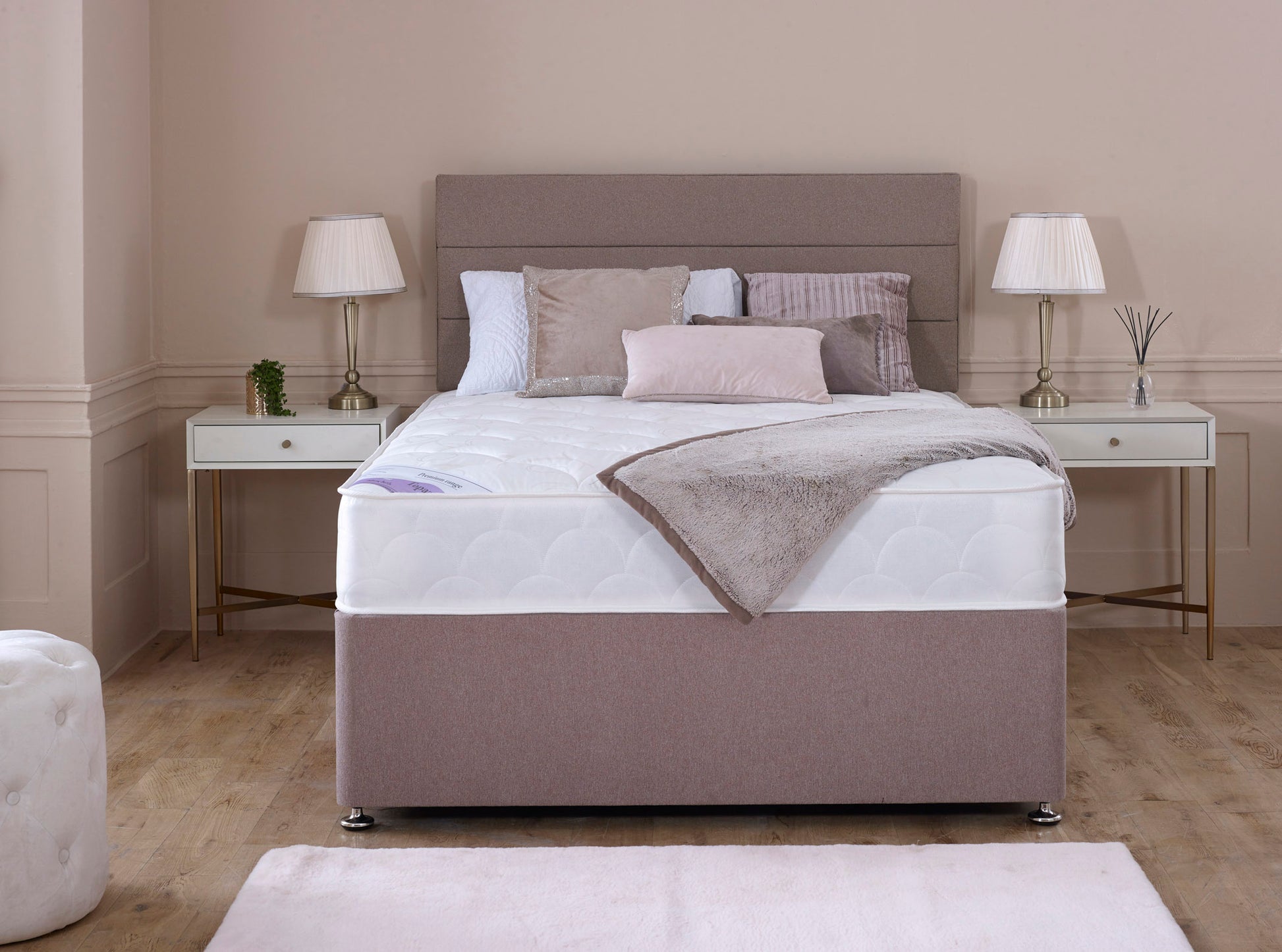 Topaz Divan With Windermere Headboard Single 2