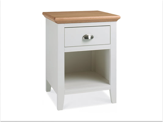 Bentley Hampstead 1 Drawer Nightstand - Two Tone