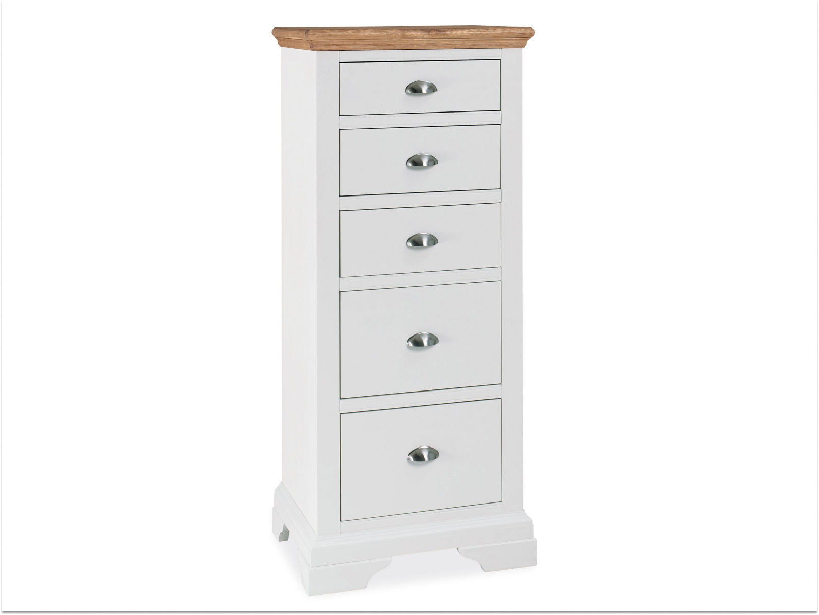 Bentley Hampstead 5 Drawer Chest - Two Tone