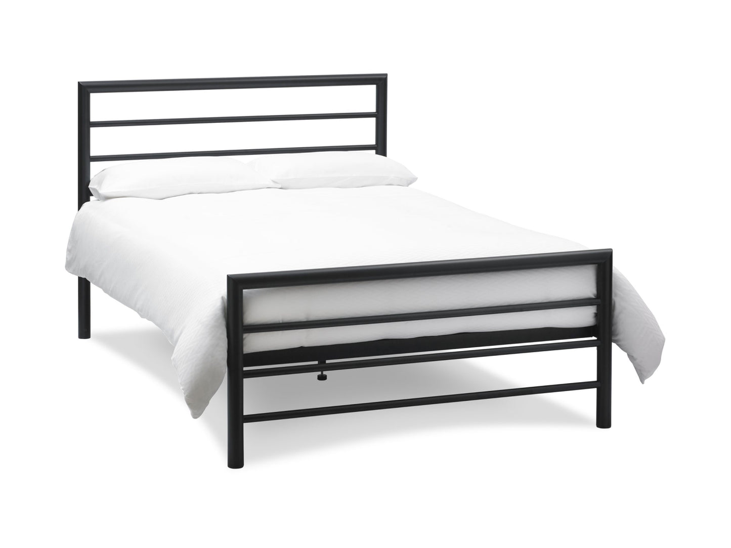 Urban Matt Black Bedstead Single