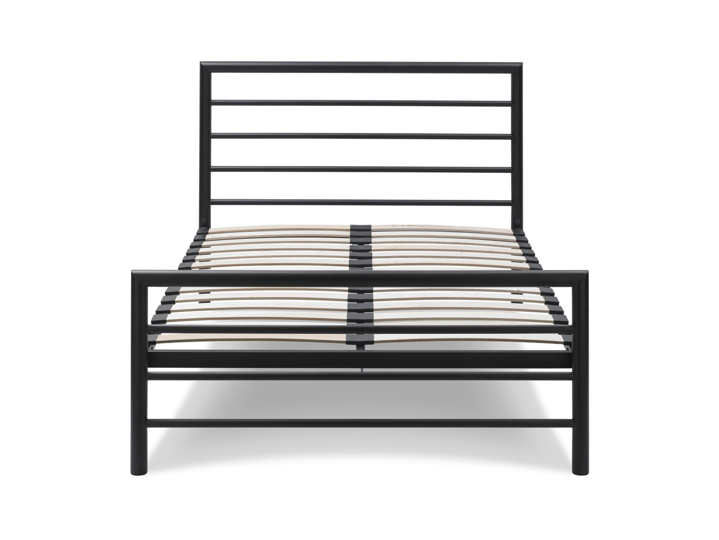 Urban Matt Black Bedstead Kingsize No Mattress