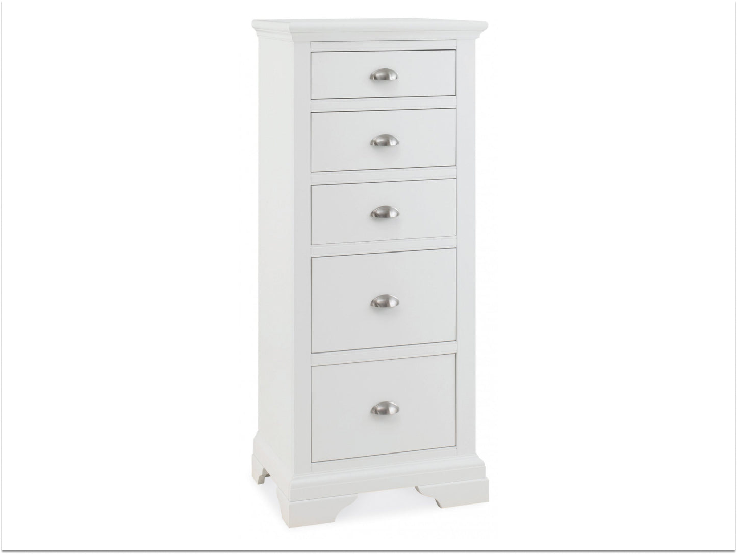 Bentley Hampstead 5 Drawer Chest - White