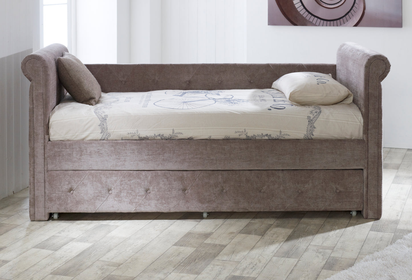 Adelphi Day Bed - Mink 3