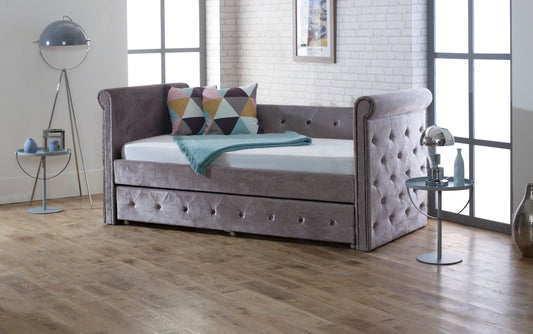 Adelphi Day Bed - Silver