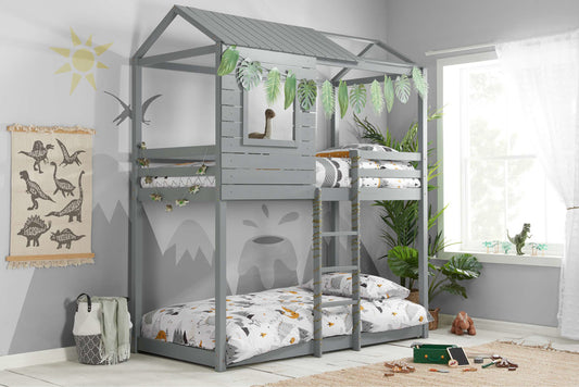 Birlea Adventure Bunk Bed - Grey