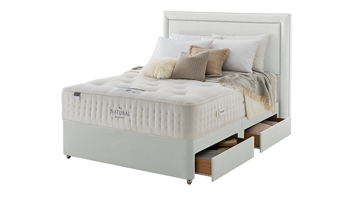 Silentnight Luxuriant Natural Divan Bed - Double 3