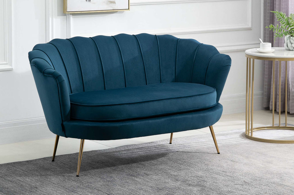 Birlea Ariel 2 Seater Sofa - Blue