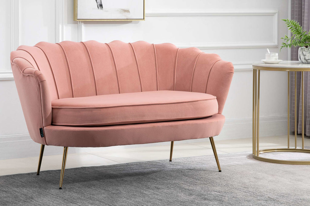 Birlea Ariel 2 Seater Sofa - Coral