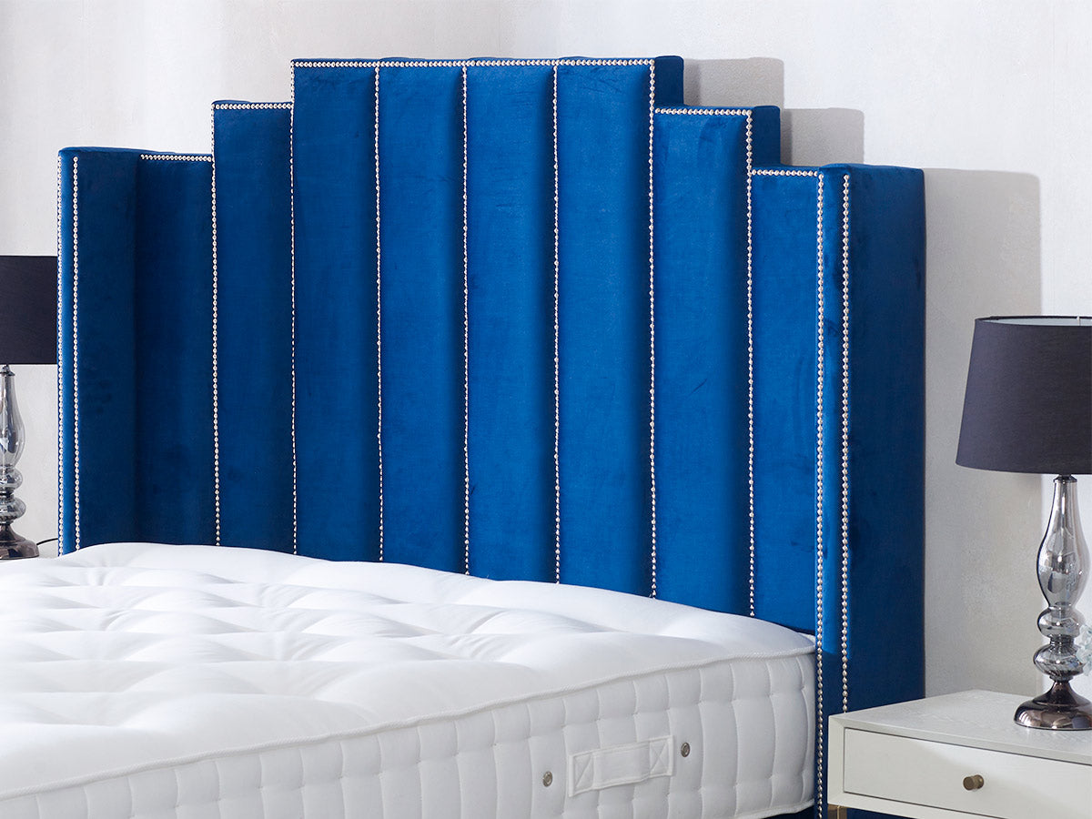 Art Deco Floor Standing Headboard Superking Bed Factory Direct art-deco-floor-standing-headboard-superking-bed-factory-direct