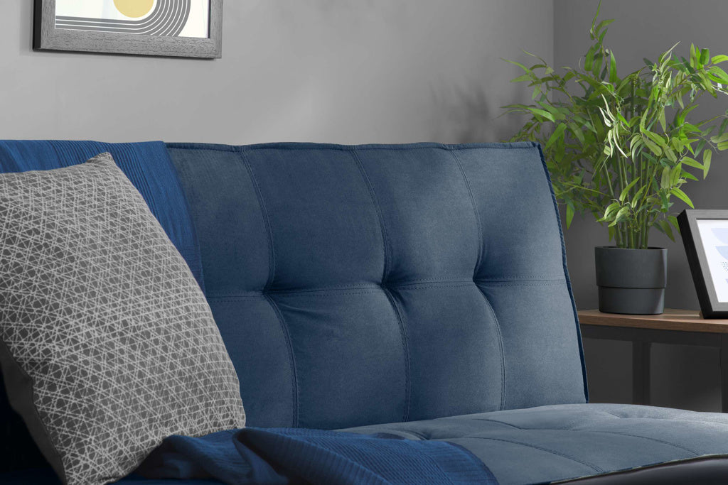 Microfiber futon sofa bed best sale