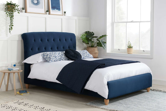 Birlea Brompton Midnight Blue Bed Frame - Double