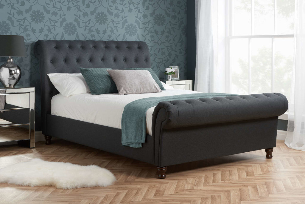 Birlea Castello Bed Frame - Charcoal