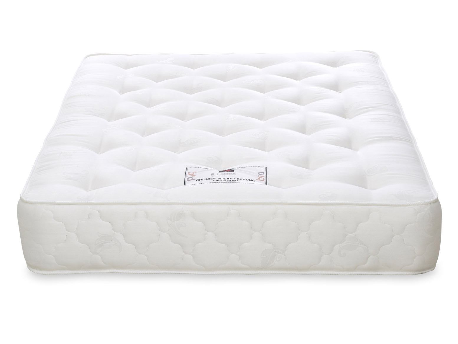 Choices 1500 Pocket Divan Bed - Small Double 3