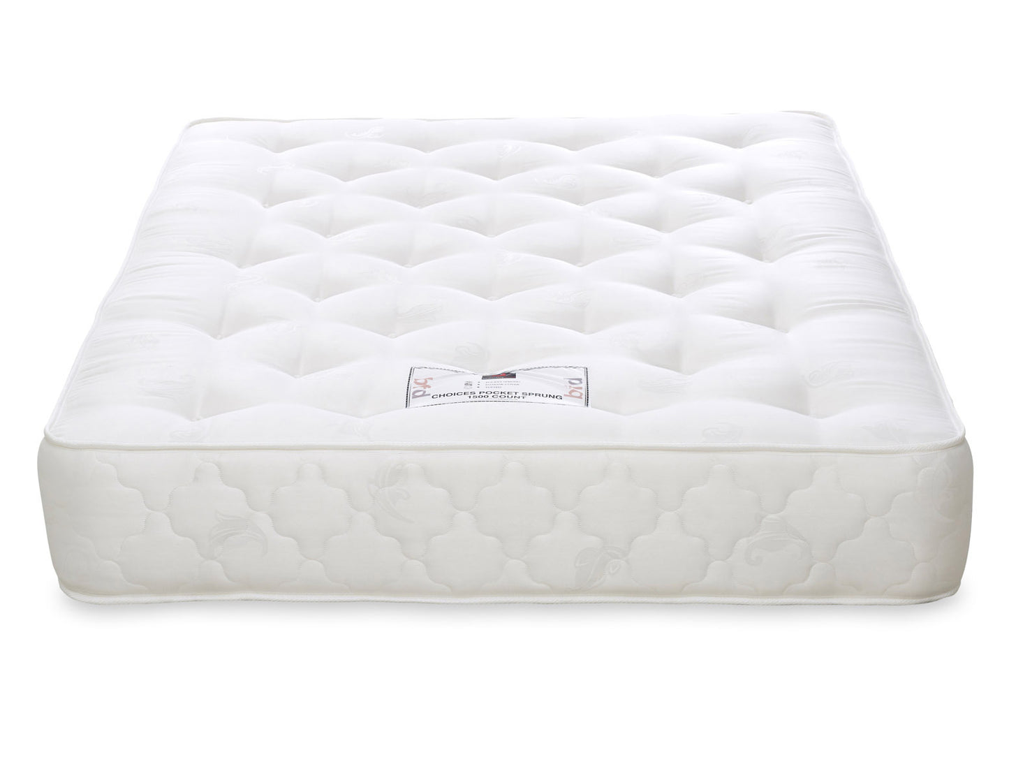 Choices 1500 Pocket Divan Bed - Single 3