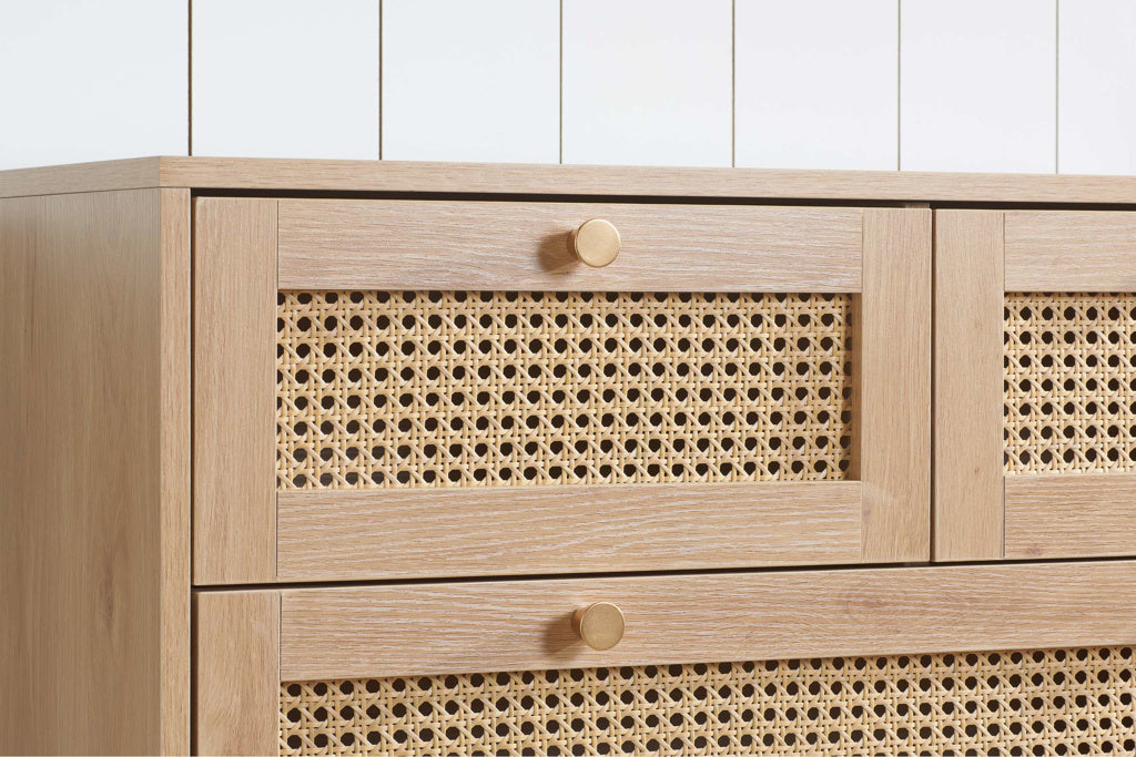 Birlea Croxley 5 Drawer Chest - Oak 2