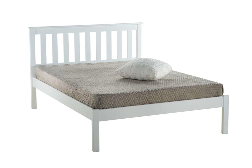 Birlea Denver Wooden Bed Frame - White 4