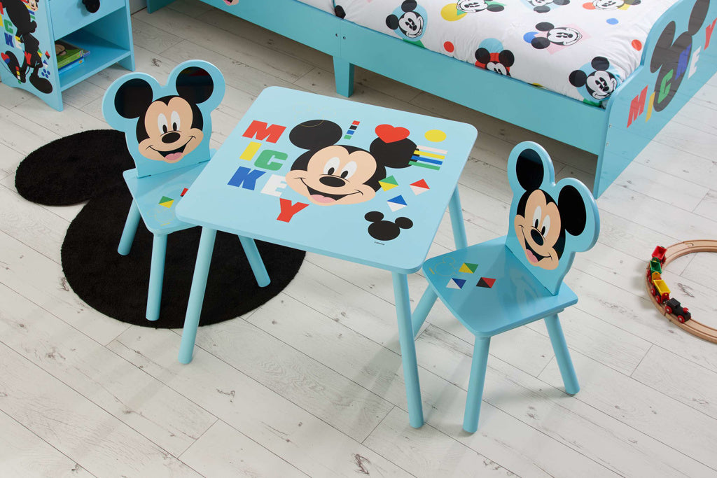 Disney Mickey Mouse Table & Chairs