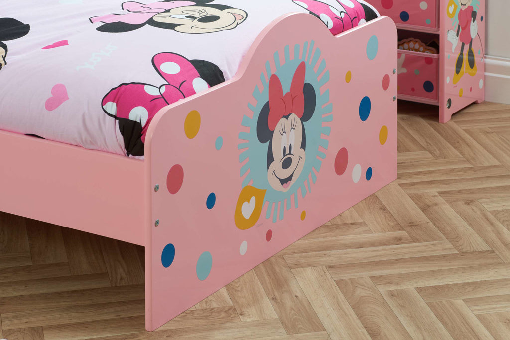 Disney Minnie Mouse Single Bed close up 2