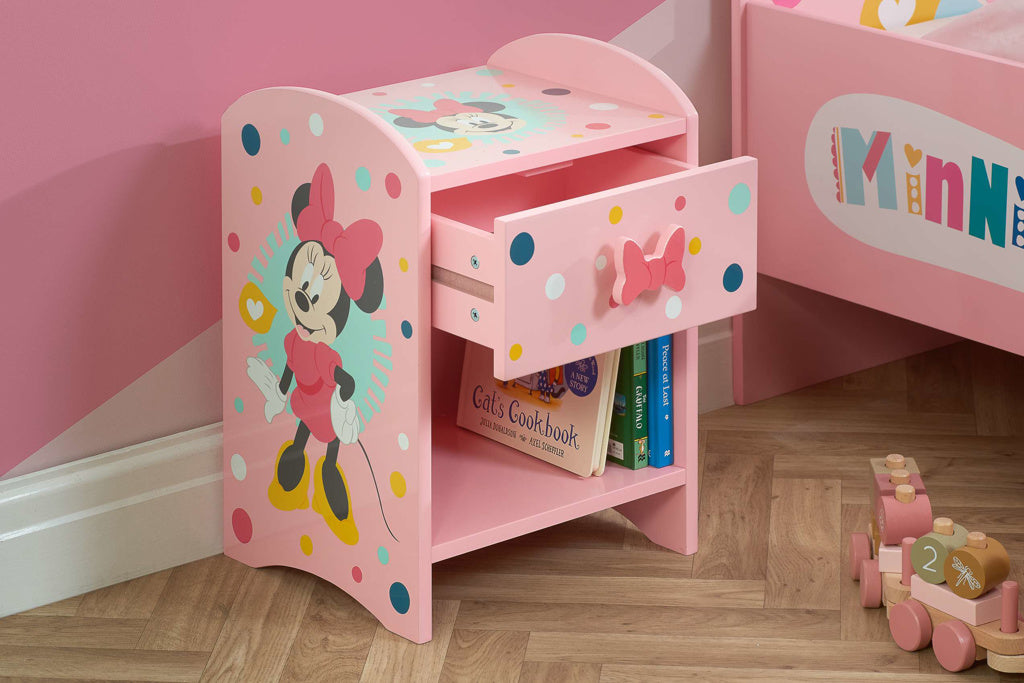 Disney Minnie Mouse Bedside Table 2