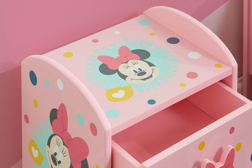 Disney Minnie Mouse Bedside Table top