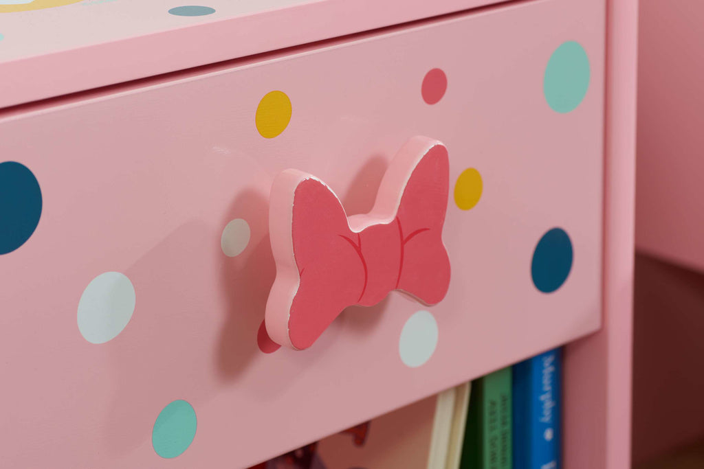 Disney Minnie Mouse Bedside Table draw