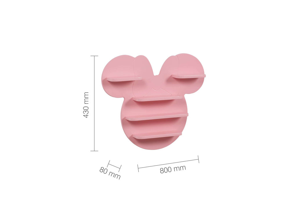 Disney Minnie Mouse Shelf dimensions