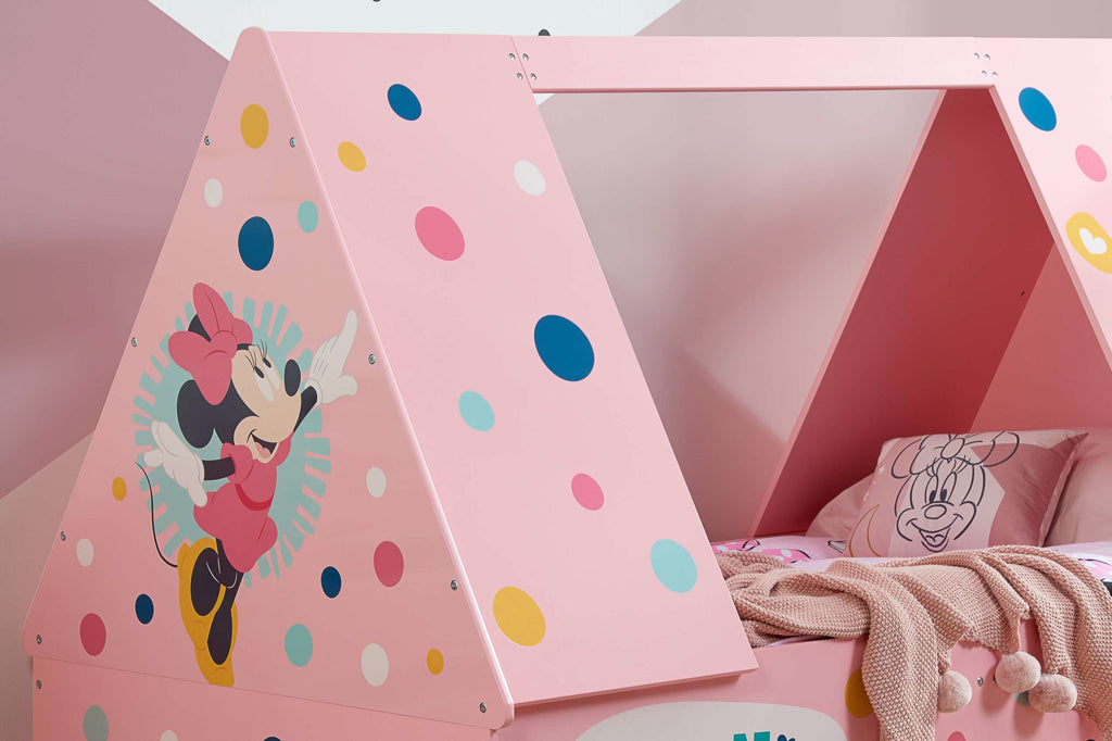 Disney Minnie Mouse Single Tent Bed close up