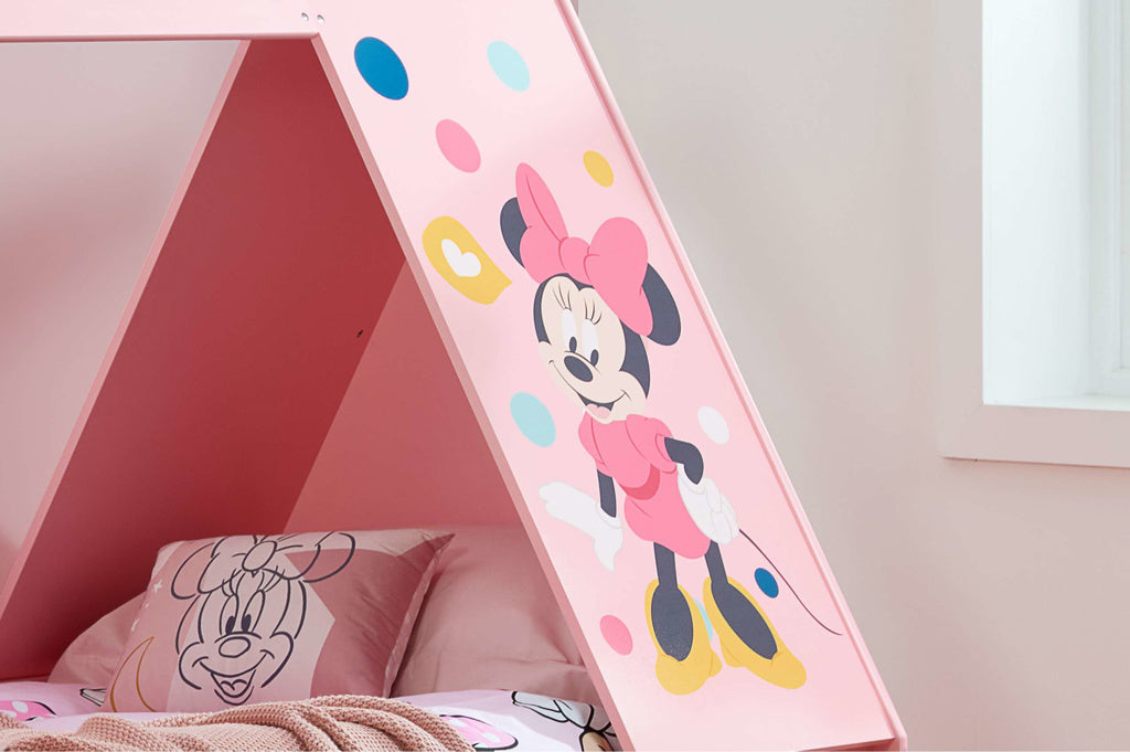 Disney Minnie Mouse Single Tent Bed close up 2