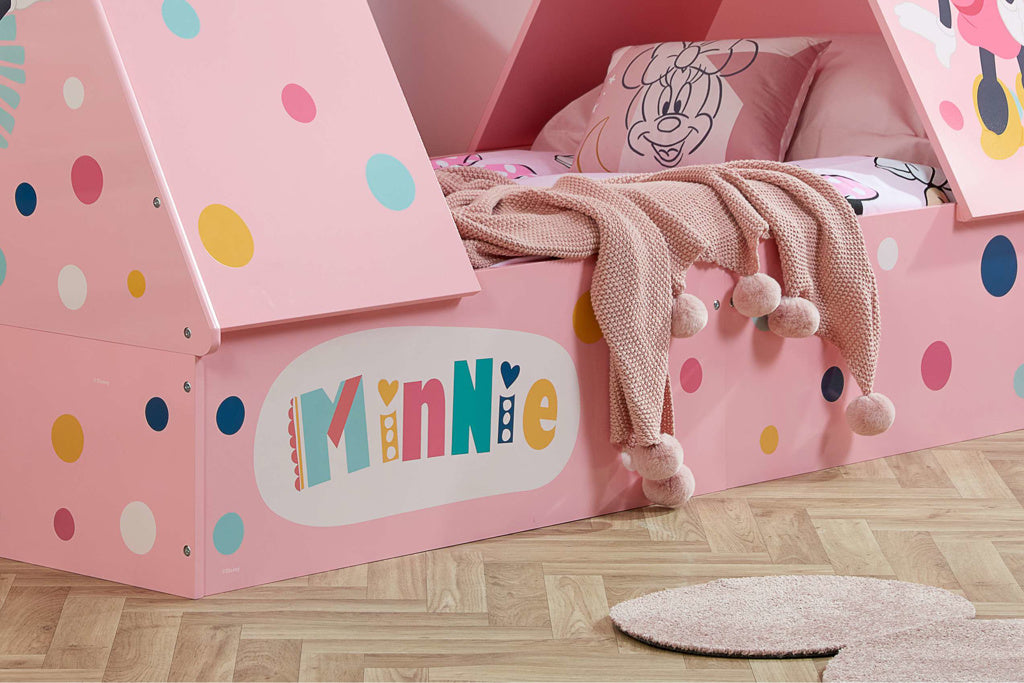 Disney Minnie Mouse Single Tent Bed close up 3