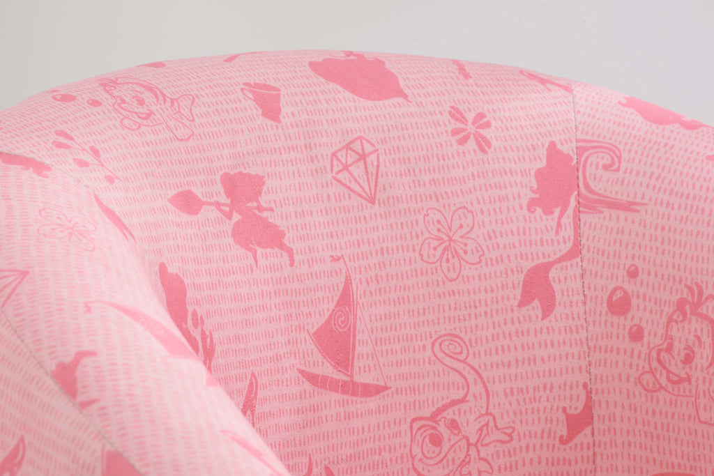 Disney Princess Accent Swivel Chair fabric