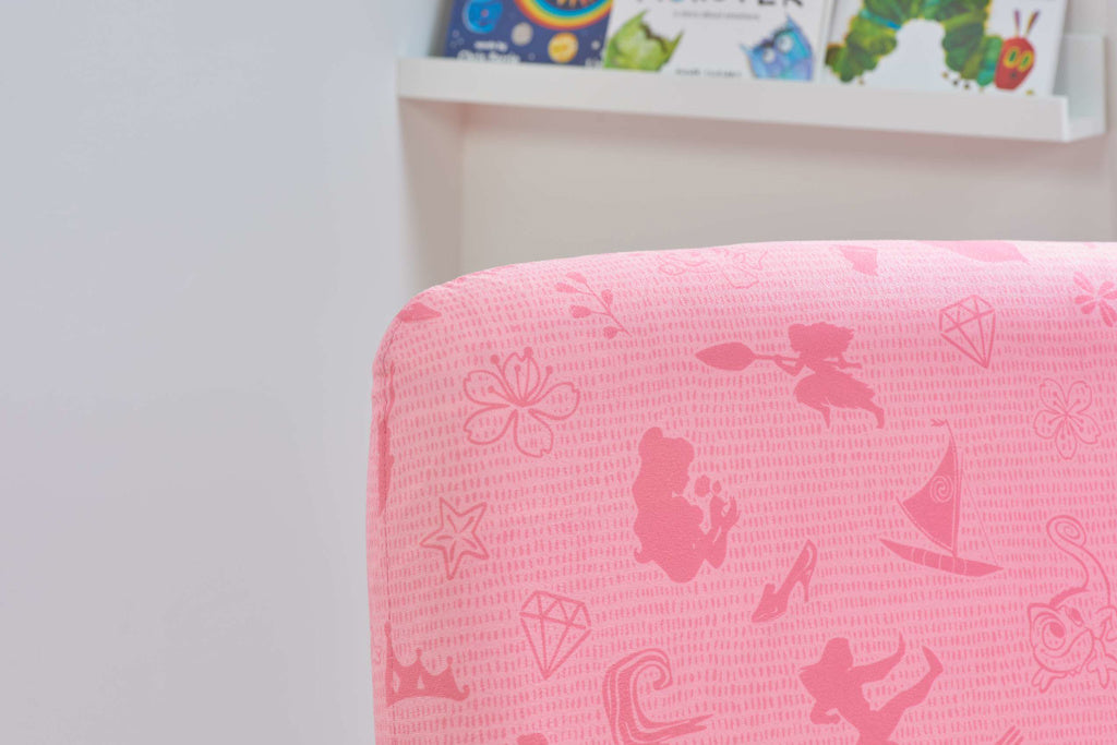 Disney Princess Fold Out Bed Chair close up