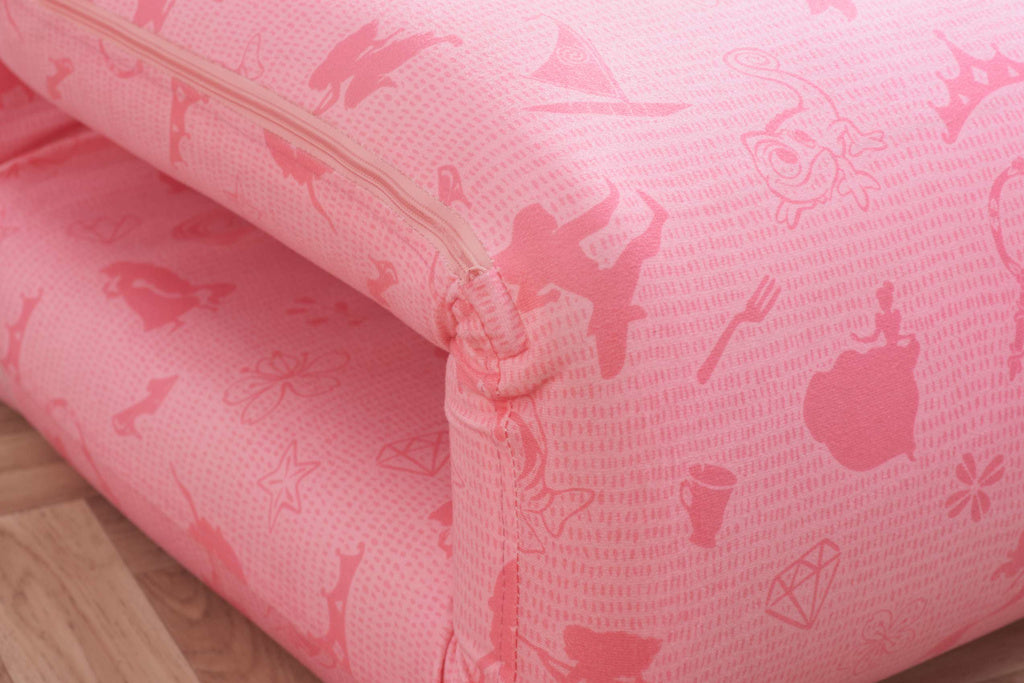 Disney Princess Fold Out Bed Chair fabric