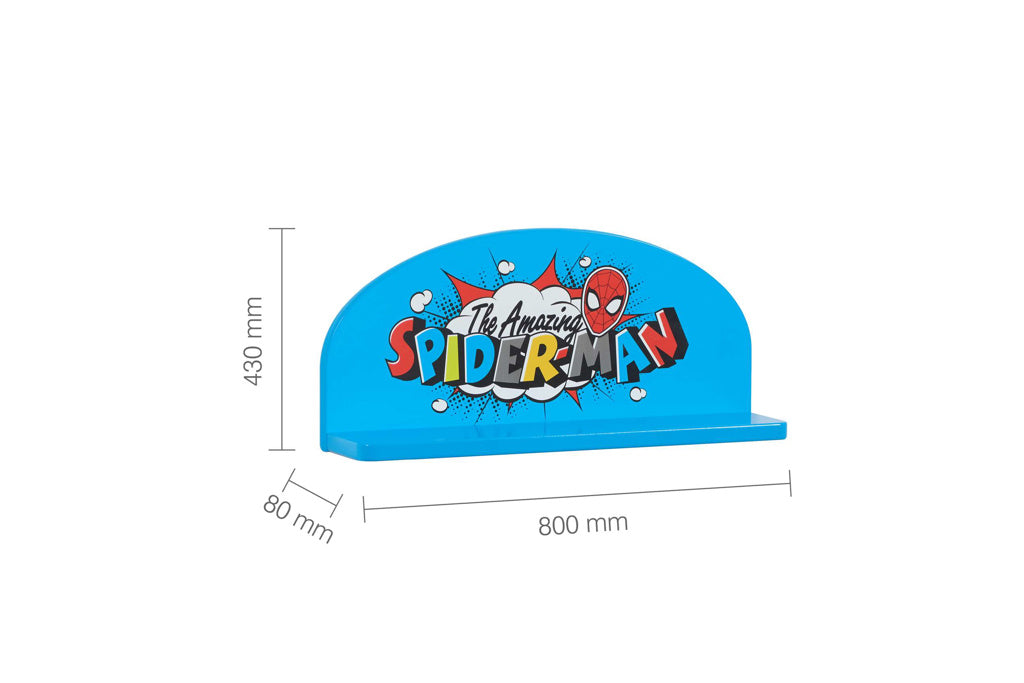 Marvel Spider-Man Shelf dimensions