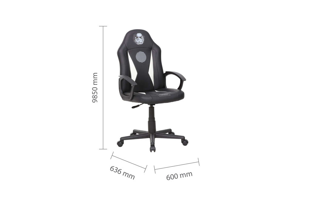 Star Wars Stormtrooper Computer Gaming Chair dimensions