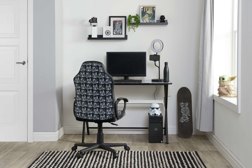 Star Wars Stormtrooper Patterned Chair back room