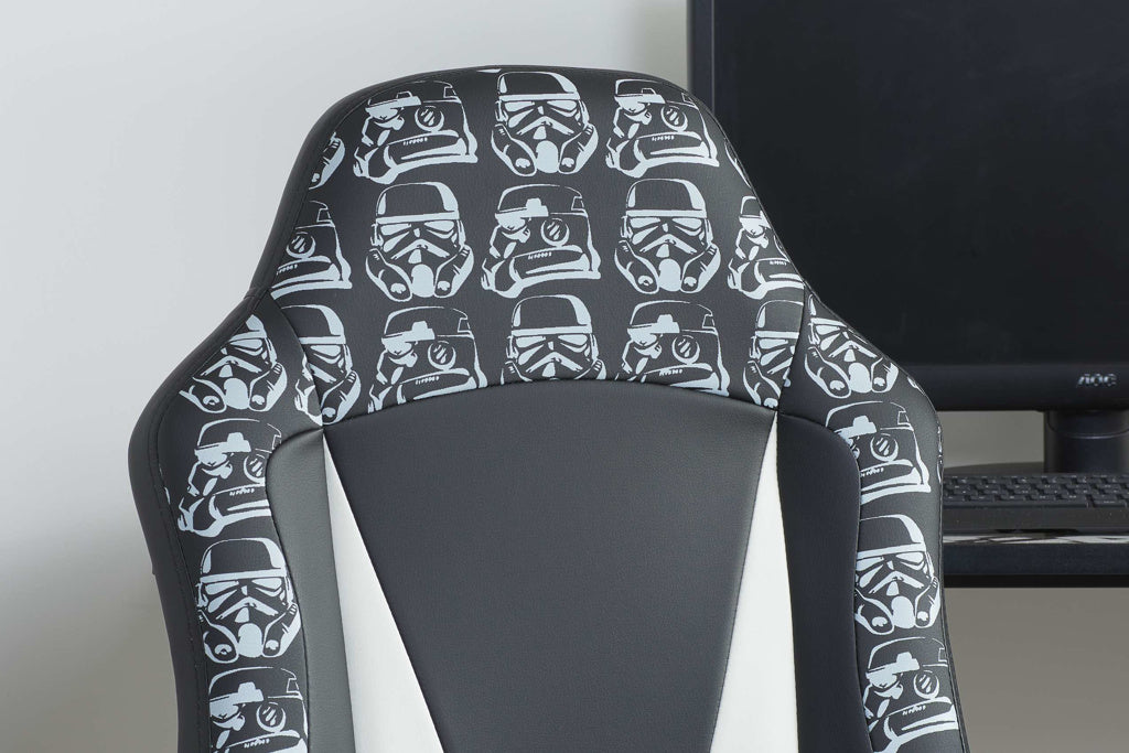 Star Wars Stormtrooper Patterned Chair back