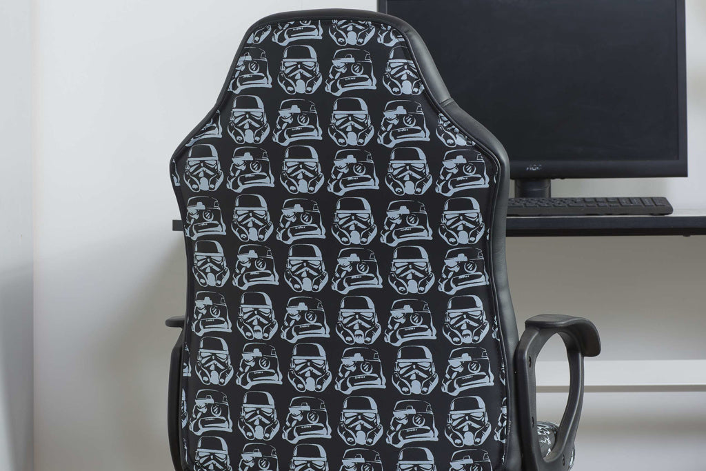 Star Wars Stormtrooper Patterned Chair back