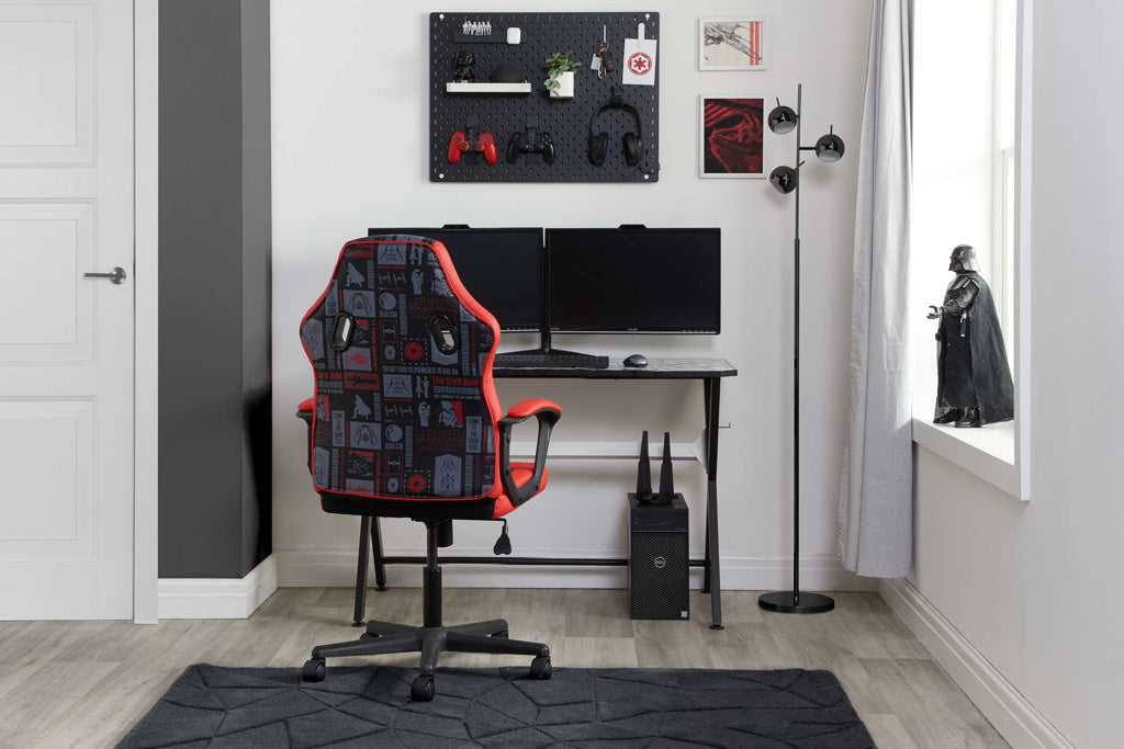 Star Wars Computer Gaming Chair - Red room back