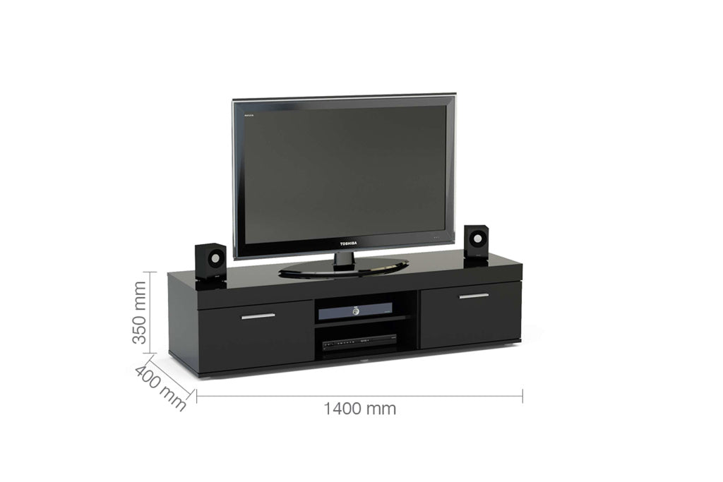 Birlea Edgeware TV Unit - Black 3