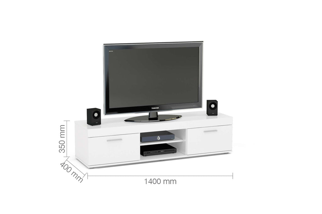 Birlea Edgeware TV Unit - White 3